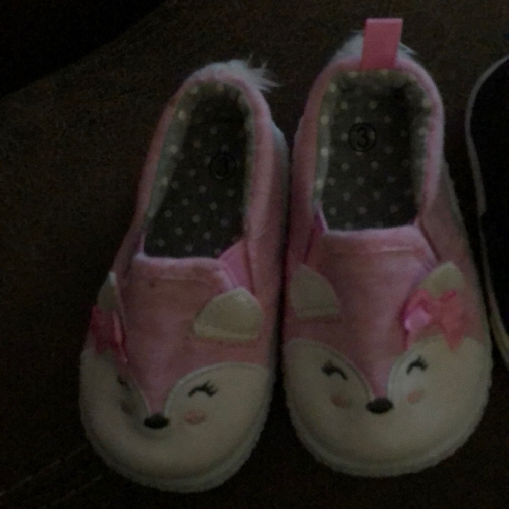 Brand new fox baby girl shoes